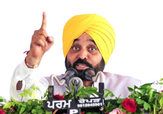 'मान ने अमृतसर में अंबेडकर की प्रतिमा को नुकसान पहुंचाने के प्रयास की निंदा की | '